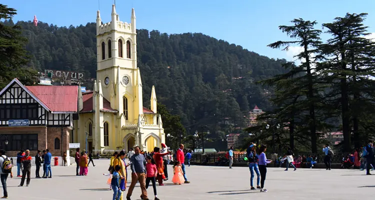 Tourist places in shimla